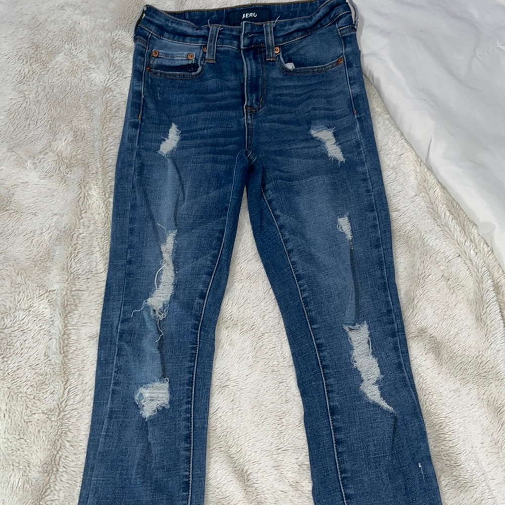 Aeropostale high rise jeggings size 0 short. very comfortable and stretchy.